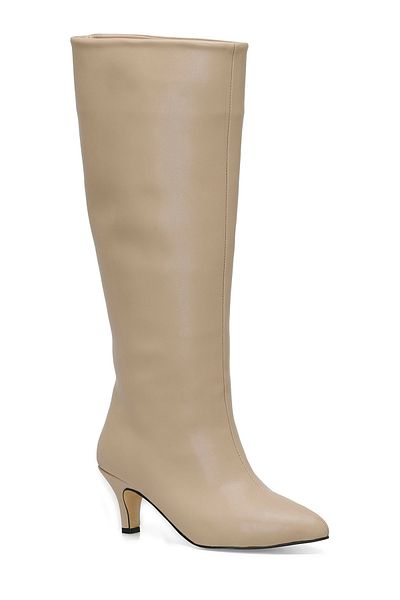 Butigo Cizme cu toc pentru femei HELLY 3PR NUDE