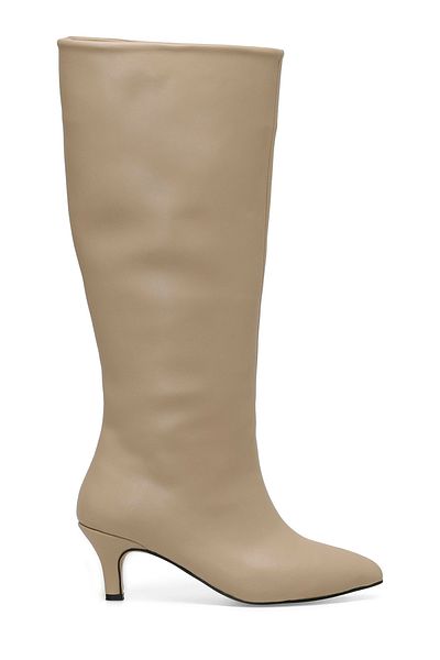 Butigo Cizme cu toc pentru femei HELLY 3PR NUDE