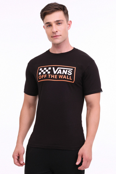 Vans Wrecked Angle-b Siyah Erkek Kısa Kol T-shirt