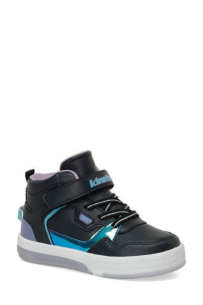 Kinetix Ploma Hi Pu P 4Pr Navy Blue Girl's High Sneaker