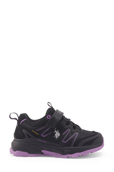 U.S. Polo Assn. TEDERA 4PR Black Girl Outdoor