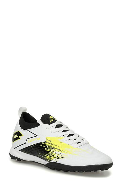 Lotto Hyper Tf 4Pr White Men's Astroturf Field Shoes