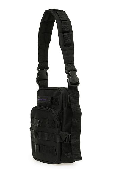 lumberjack Fusion Yng 5Fx Black Unisex Crossbody Bag