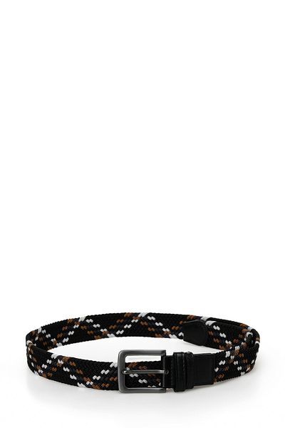 lumberjack Gm Multi Rubber Org 4pr Schwarzer Herrengürtel