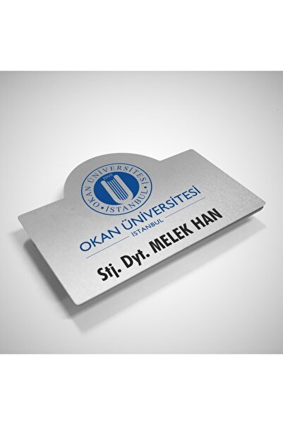 hediyeniz sare'den Personel Yaka Isimliği Metal Mıknatıslı Veya Iğneli