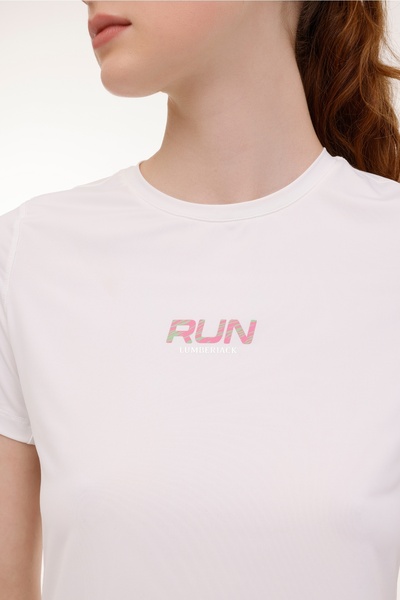 lumberjack WL ΤΣΕΝ 11- 162325105   Γυναικείο κοντομάνικο μπλουζάκι 4PR Λευκό