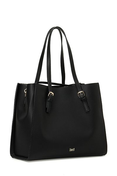 İnci Inci Bobby 4Pr Women's Black Shoulder Bag