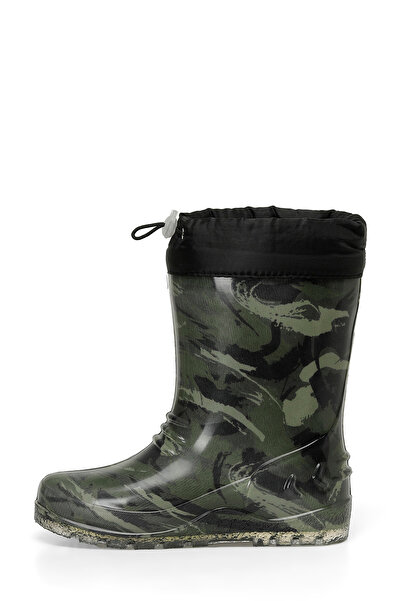 ICool Design DERNA F 4PR Haki Erkek Çocuk Yağmur Çizmesi