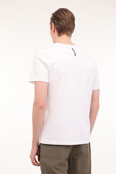 lumberjack Ανδρικό κοντομάνικο μπλουζάκι ML ZOME 11ITL-GD10 4PR OFF WHITE