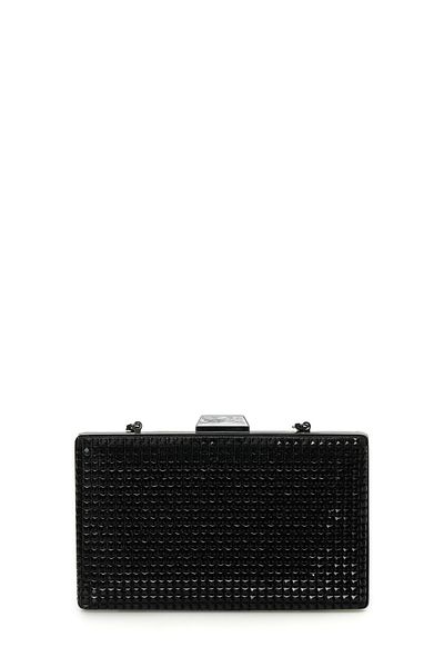 Nine West WINONA 4PR Schwarze Damen-Clutch