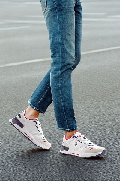 U.S. Polo Assn. Ανδρικά αθλητικά παπούτσια Boyan 5fx White