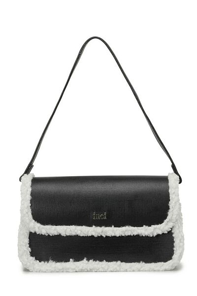 İnci Inci Emma 4Pr Women's Black Shoulder Bag