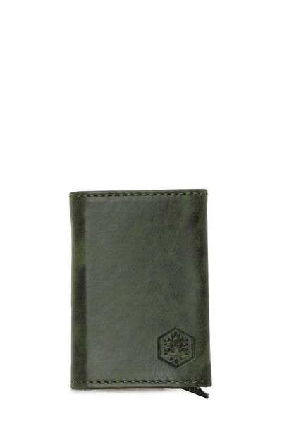 lumberjack T Lux Slide Card 5Fx Khaki Men's Wallet