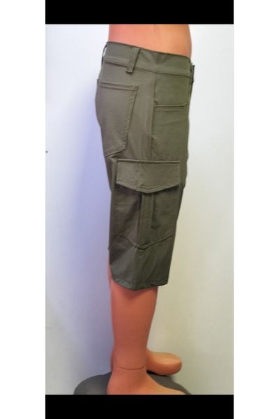 BeyzDenim Khaki Micro En Lycra.Boy Lycra Thin Super Shorts Capri Below Knee Pants Ilarge Size
