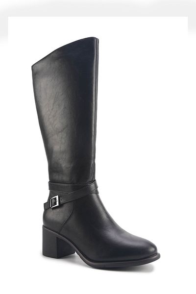Polaris 322175 .Z 4Pr Black Women's Heeled Boots