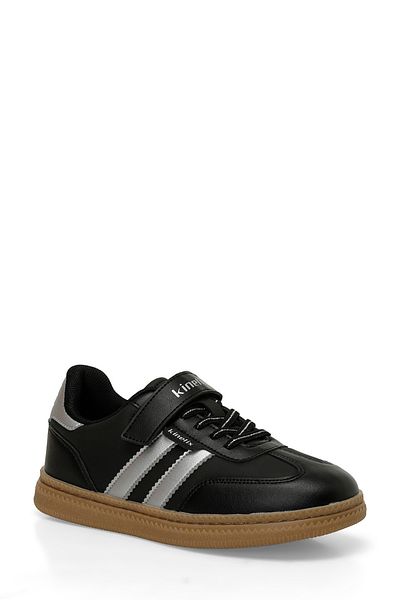 Kinetix Mavner Pu F 5Fx Black Girl's Sneaker
