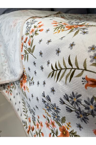 ŞENER HOME Virgo Pattern Printed 150X240 Cm. Single Single Pike