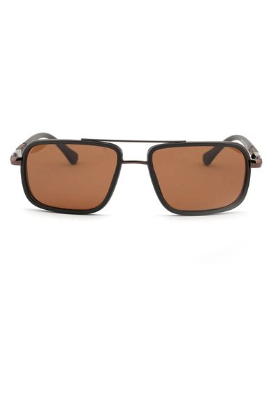 MUADEX Full Polarized Men's Sunglasses with Metal Accessories Bridge