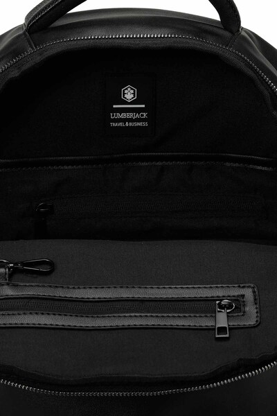 lumberjack CASUAL DERI BPCK 4PR Siyah Erkek Laptop Çantası