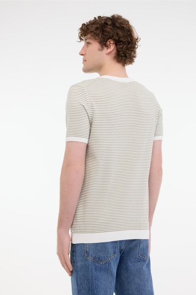 lumberjack ML JOE 11ITL903 5FX Yeşil Erkek Kısa Kol T-Shirt
