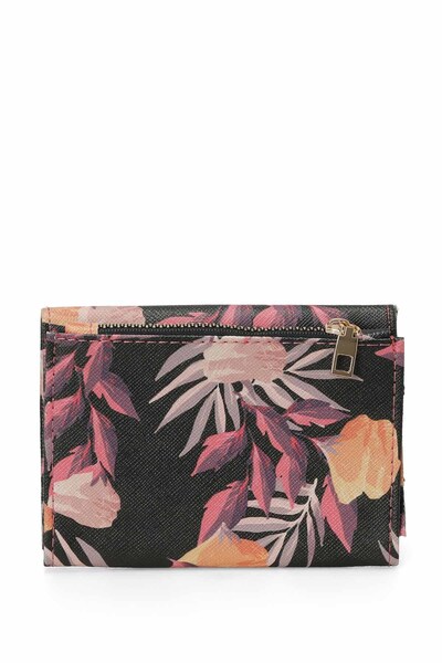 Butigo Floral Mid 4Pr Pink Women's Wallet