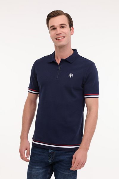 lumberjack Ανδρικό κοντομάνικο μπλουζάκι ML BONT 12ITL800 5FX Navy Blue
