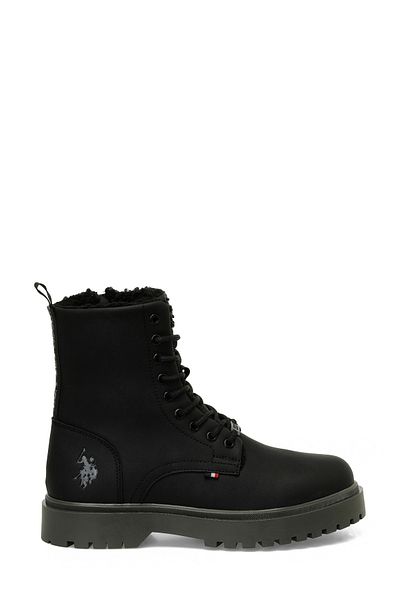 U.S. Polo Assn. Черни мъжки боти STET KRK 4PR