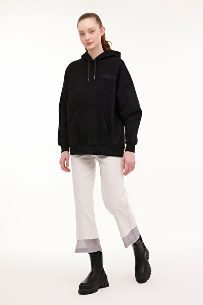 lumberjack WL ALITA 17SS505 4PR Μαύρο γυναικείο φούτερ