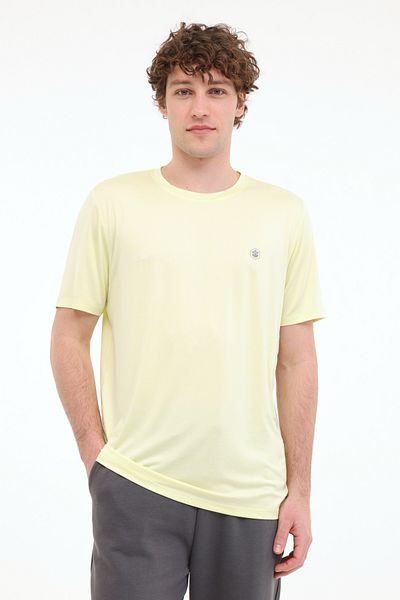 lumberjack Ανδρικό κοντομάνικο μπλουζάκι ML TED 11C-PRF3006 5FX LIME MULINE