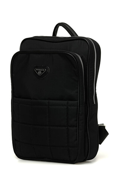 lumberjack STN KLAS LPTP 4PR Μαύρη γυναικεία τσάντα φορητού υπολογιστή