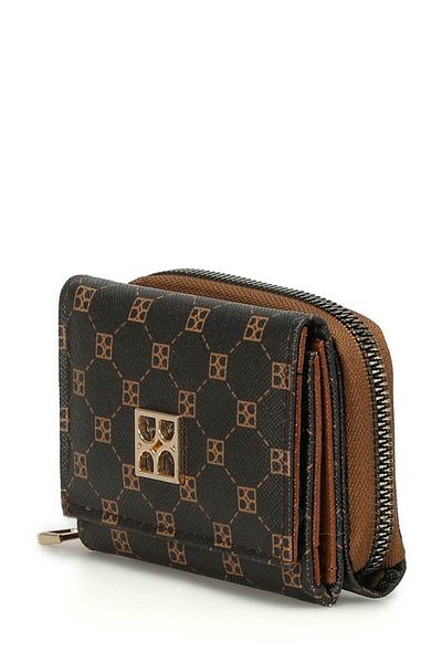 Butigo Mini Monogram 4Pr Brown Women's Wallet
