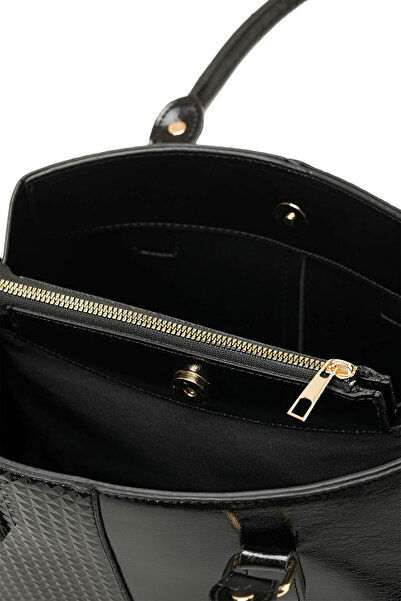 Polaris RGN PETEK OMZ 4PR Siyah Kadın Omuz Çantası