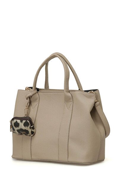 Butigo Geantă de umăr pentru femei NTRL BZKLU KL 4PR Mink