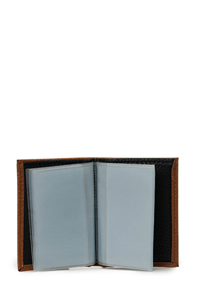 Polaris NATURAL KRT 4PR Taba Erkek Cüzdan