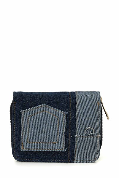 lumberjack MID DENIM 4PR Mavi Kadın Cüzdan