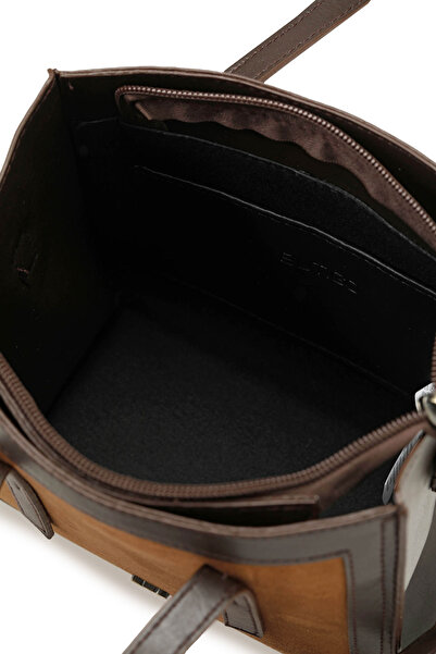 Butigo Suet Western El 4Pr Tan Women's Handbag