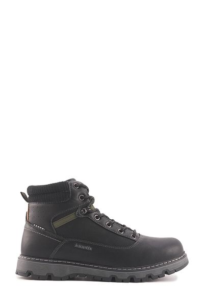 Kinetix Rewisa 4Pr Black Men's Worker Boots