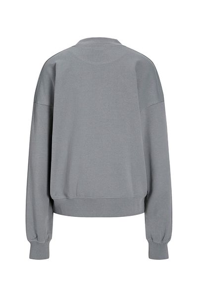 JJXX Jxrırı Loose Ls Crew Swea Gray Women's Sweatshirt