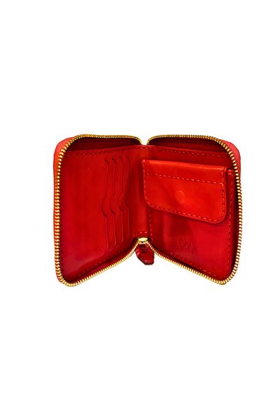 GÖN ZIPPERED 100% HANDMADE SMALL WALLET (COT)
