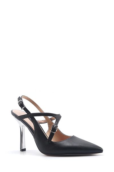 Nine West حذاء ELIANA 5FX أسود بكعب نسائي
