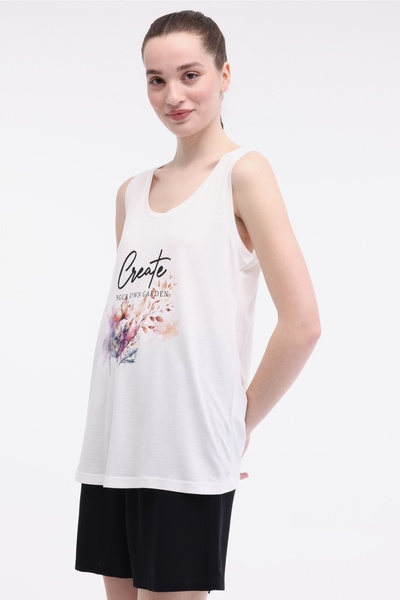 Kinetix WL GABY-B 10T7118 5FX Ekru Kadın Atlet