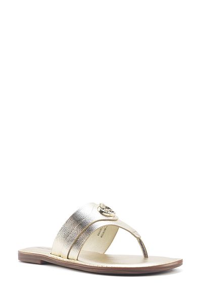 Nine West Mıanca 5fx Gold Damen flache Hausschuhe