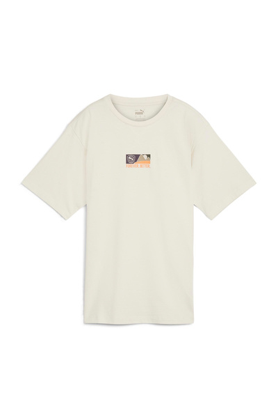 Puma BETTER SPORTSWEAR Tee Beyaz Kadın Kısa Kol T-Shirt