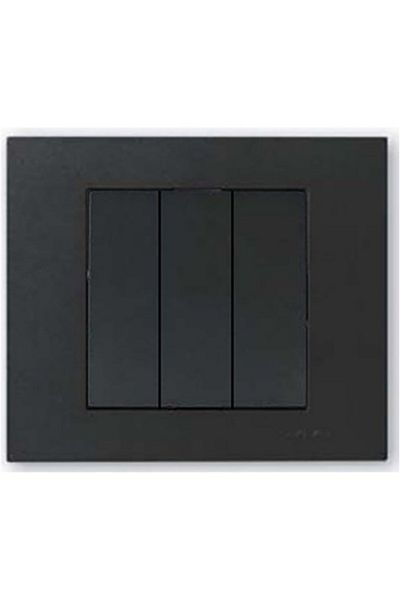 Tenda 11 Pieces Ovivo Grano Black Triple Key Frame Included