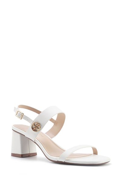 Nine West NACEDIA 5FX Beyaz Kadın Topuklu Sandalet