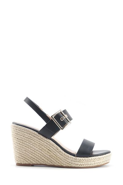 Nine West OPRAH 5FX Schwarze Damen-Espadrille