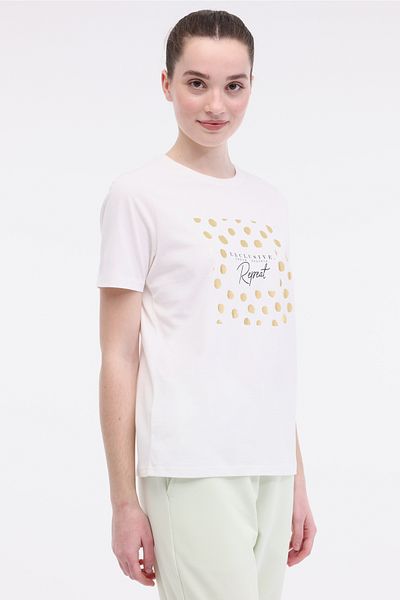 Kinetix Wl Boris 11bt201 5fx Ecru Damen Kurzarm-T-Shirt