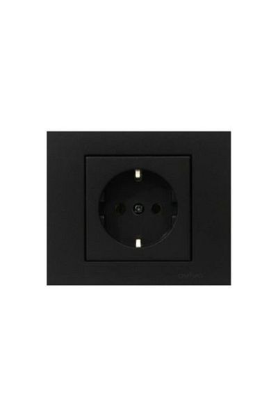 Tenda Ovivo Grano Black Socket (Frame Included)