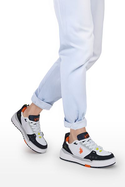 U.S. Polo Assn. Ανδρικά αθλητικά παπούτσια DANCE 5FX White