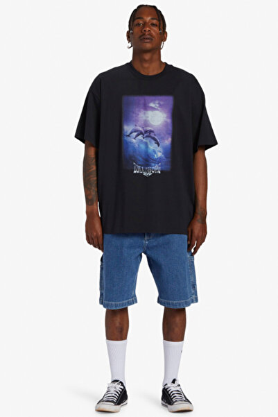 BİLLABONG T-Shirt DOLPHIN LOVE TEES Siyah Erkek Kısa Kol